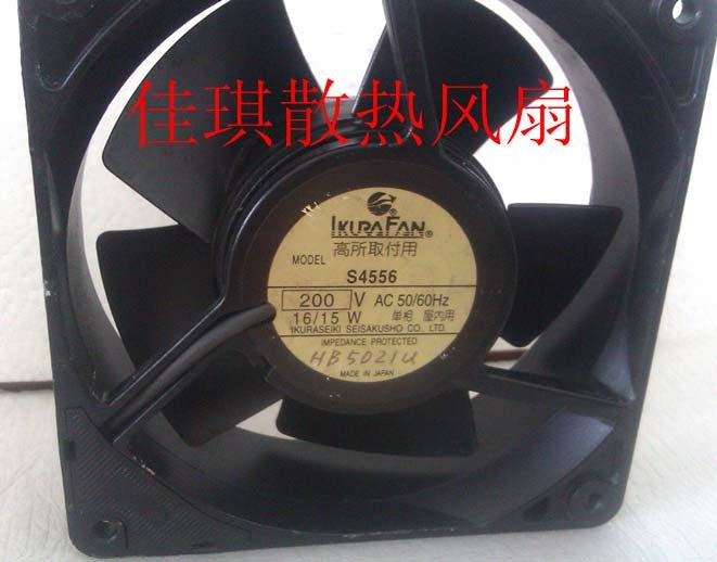 IKURA S4556 200V 15/16W cooling fan IKURA S4556 200V 15/16W cooling fan
